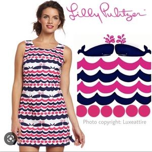 Lilly Pulitzer Delia Whale Shift Dress